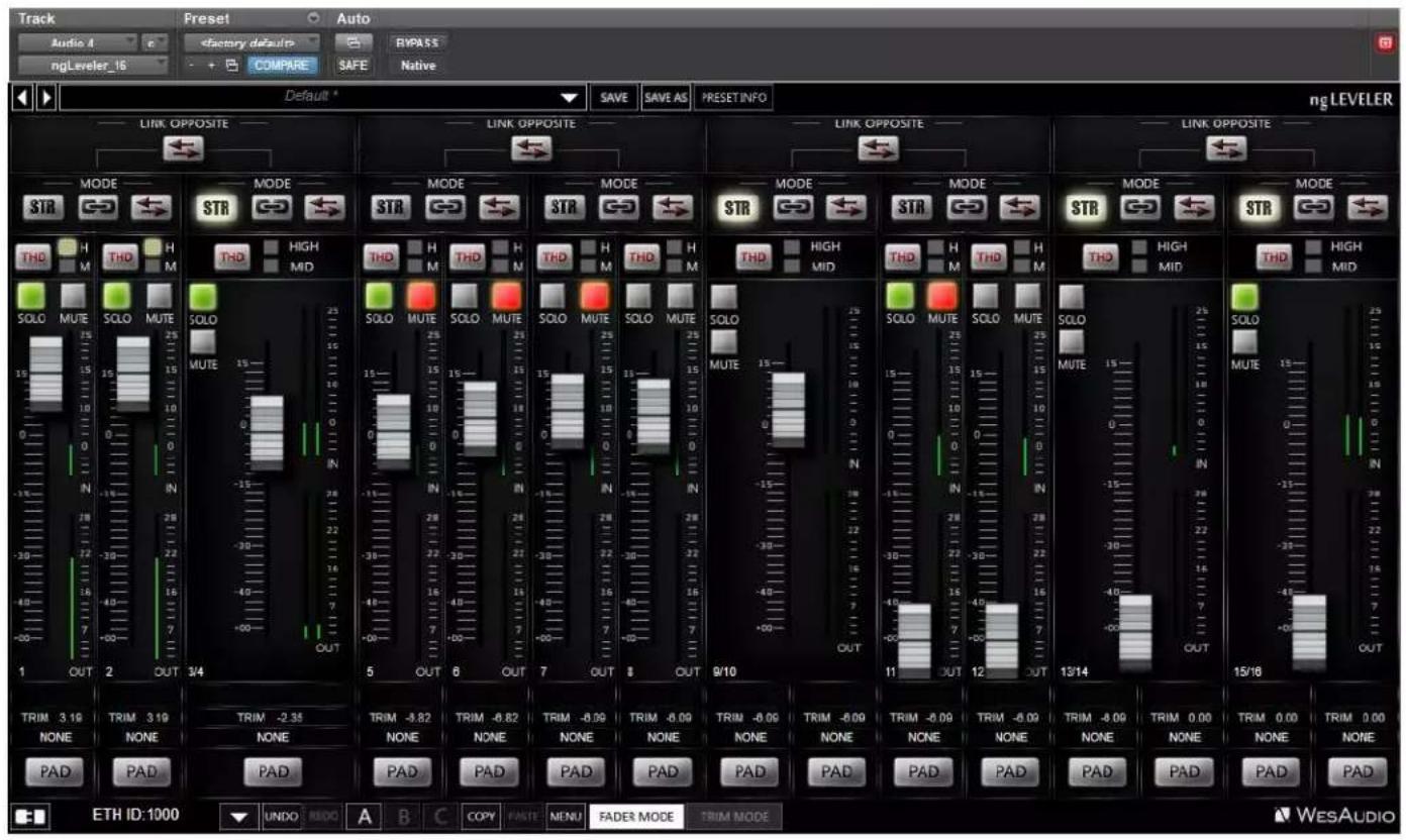 WesAudio ngLEVELER - DAW Plug-in - 1