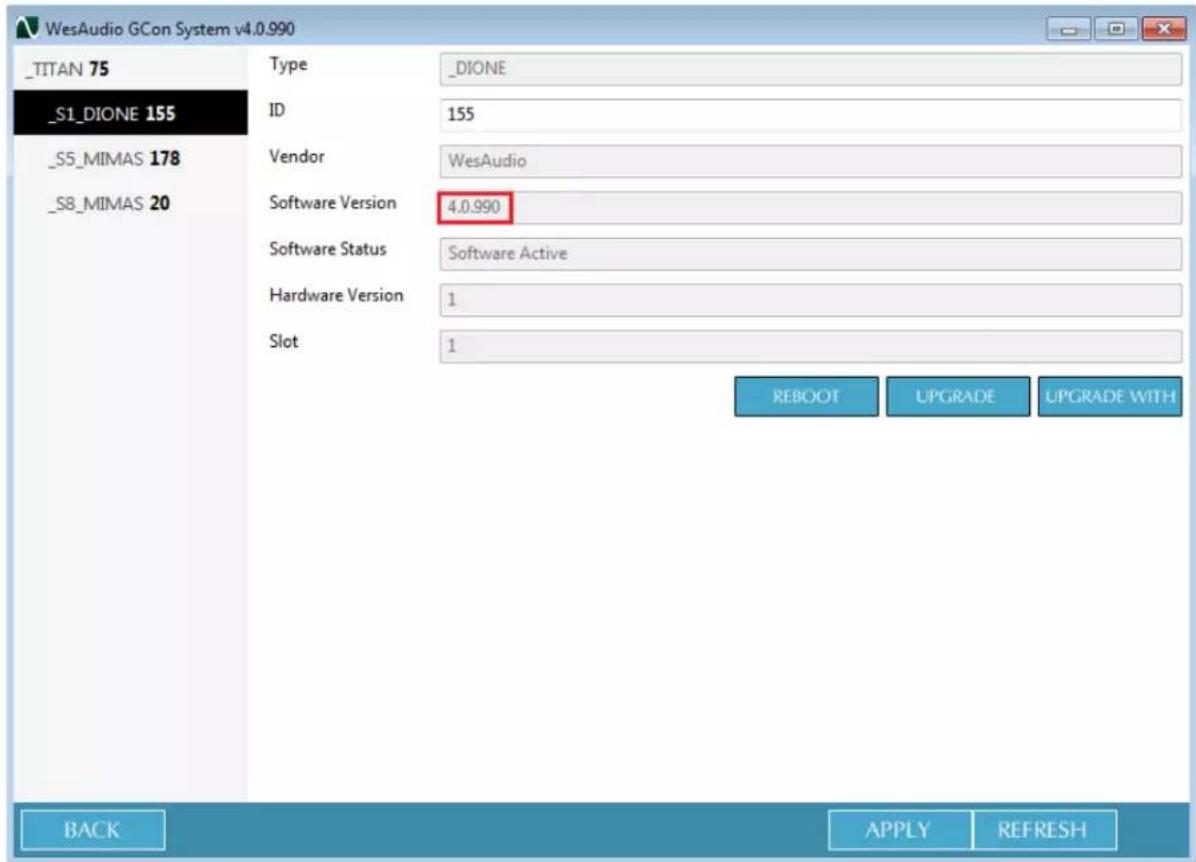 WesAudio MIMAS - How to check firmware upgrade. - 1
