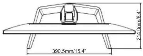 IIYAMA G-Master GB2745QS - DIMENSIONS : G-MASTER GB2755HSU, G-MASTER GB2755QSU - 3