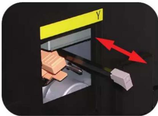 XEROX DocuColor 8000AP - Cleaning the Corotrons click here for video - 1