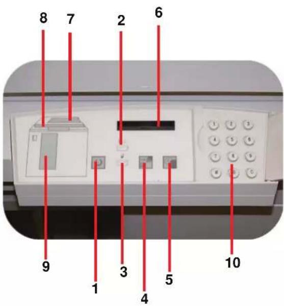 XEROX DocuColor 8000AP - HCS80 Control panel - 1