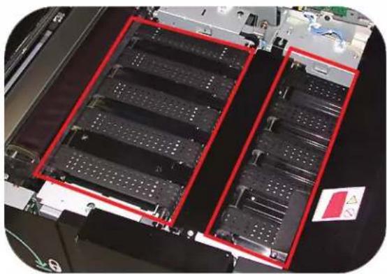 XEROX DocuColor 8000AP - Cleaning the Corotrons click here for video - 11