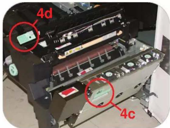 XEROX DocuColor 8000AP - Replacing the Fuser Web click here for video - 3