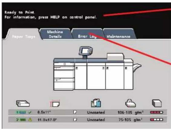 XEROX DocuColor 8000AP - Touch Screen - 1