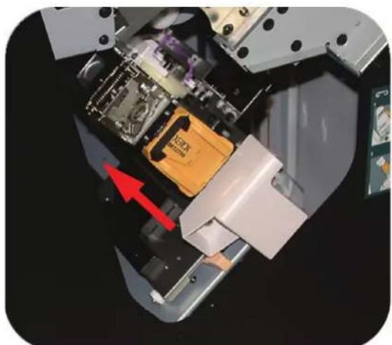 XEROX DocuColor 8000AP - Loading Staples in the HCS80/CSS click here for video - 4