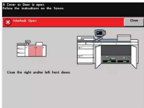 XEROX DocuColor 8000AP - Alert Screens - 1