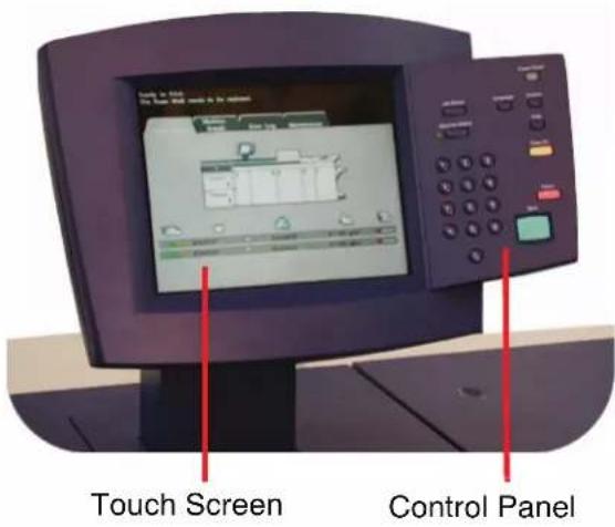 XEROX DocuColor 8000AP - User Interface (UI) - 1