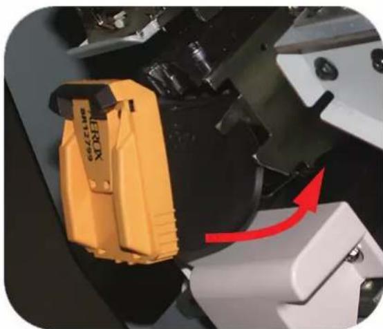 XEROX DocuColor 8000AP - Loading Staples in the HCS80/CSS click here for video - 3