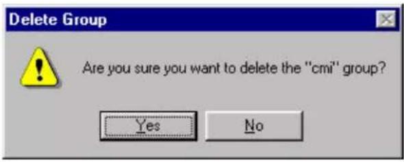 XEROX Document Centre 265ST - Delete Group - 1