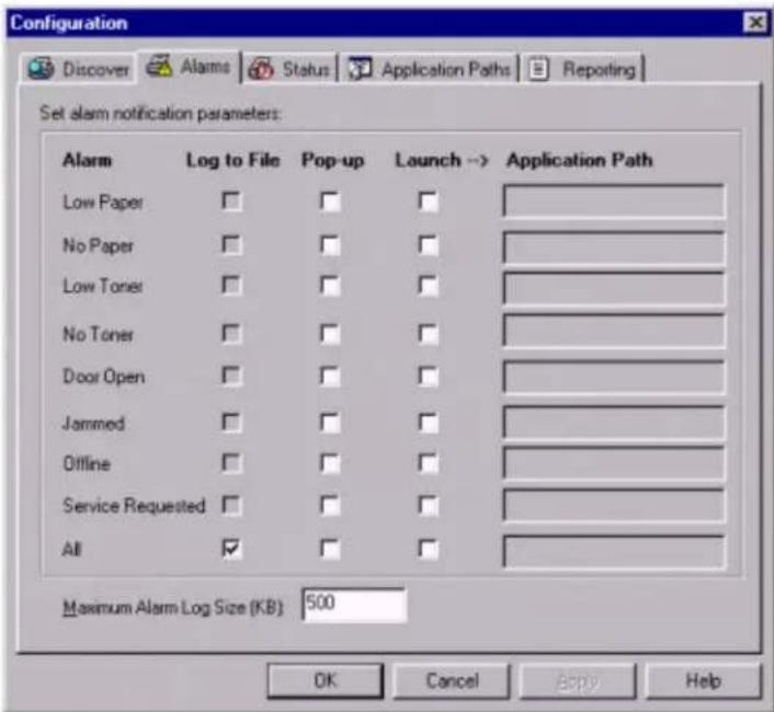 XEROX Document Centre 265ST - Alarms - 1