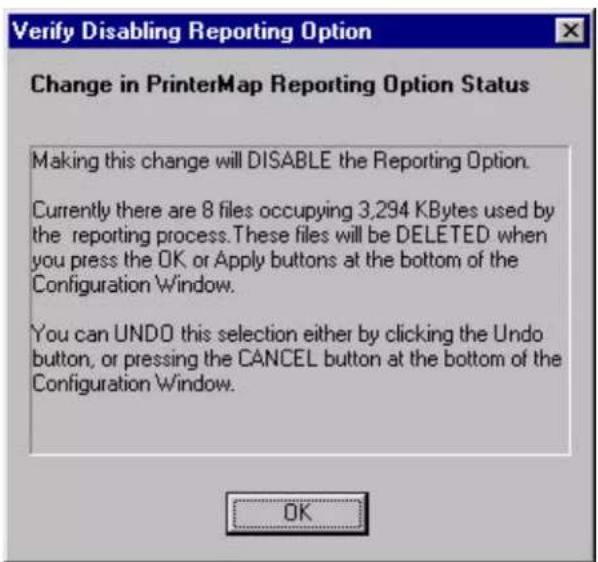 XEROX Document Centre 265ST - Disabling Reporting - 2