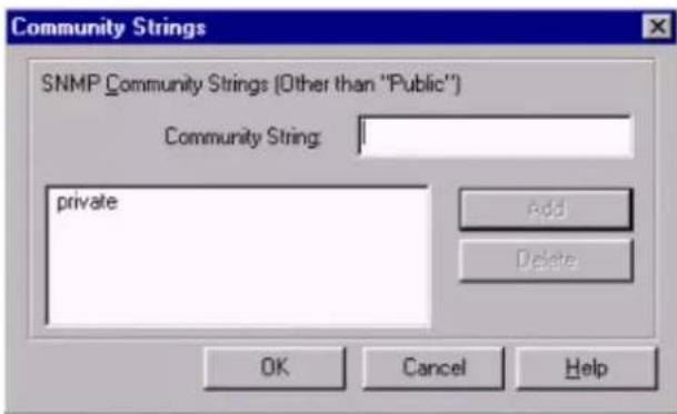 XEROX Document Centre 265ST - Community Strings - 1