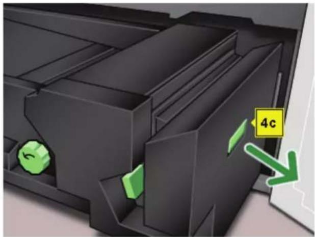 XEROX DocuColor 5000AP - Replacing the Fuser Web Assembly - 4