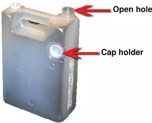 XEROX DocuColor 5000AP - Changing the Dry Ink/Toner Waste Bottle - 5