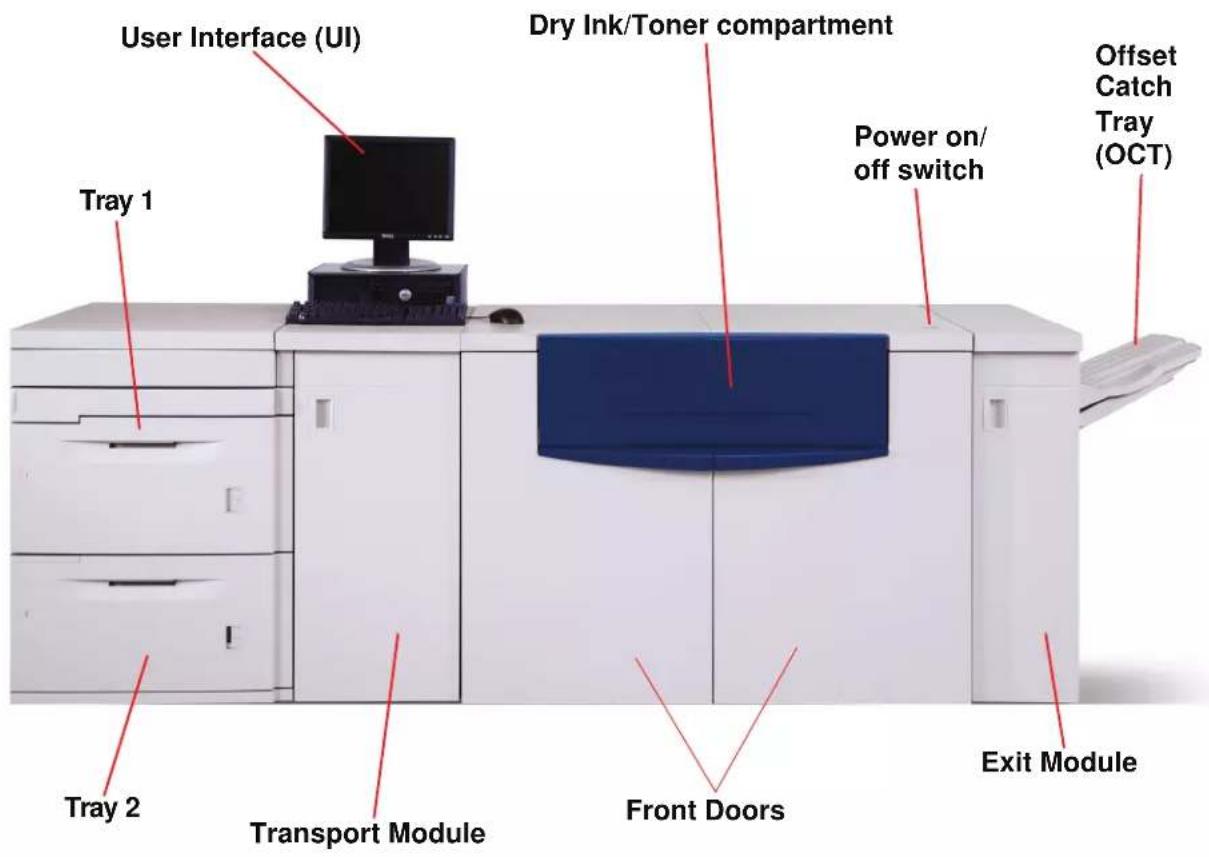 XEROX DocuColor 5000AP - Jam clearance - 1