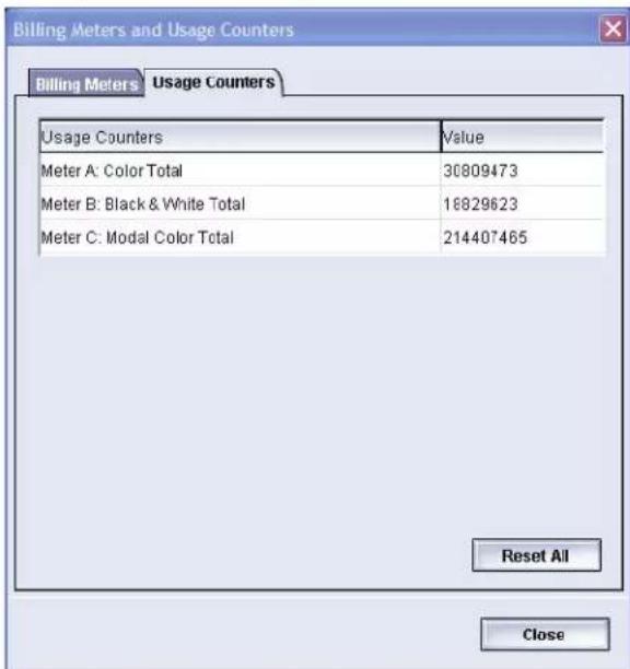 XEROX DocuColor 5000AP - Billing &amp; Counters - 2
