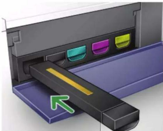 XEROX DocuColor 5000AP - Replacing a Dry Ink/Toner Cartridge - 8