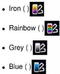 FLUKE TiX870 - Color Palettes - 1