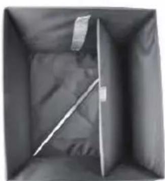 Pyle PSIB27X2 - Zip the back side of the frame. - 2