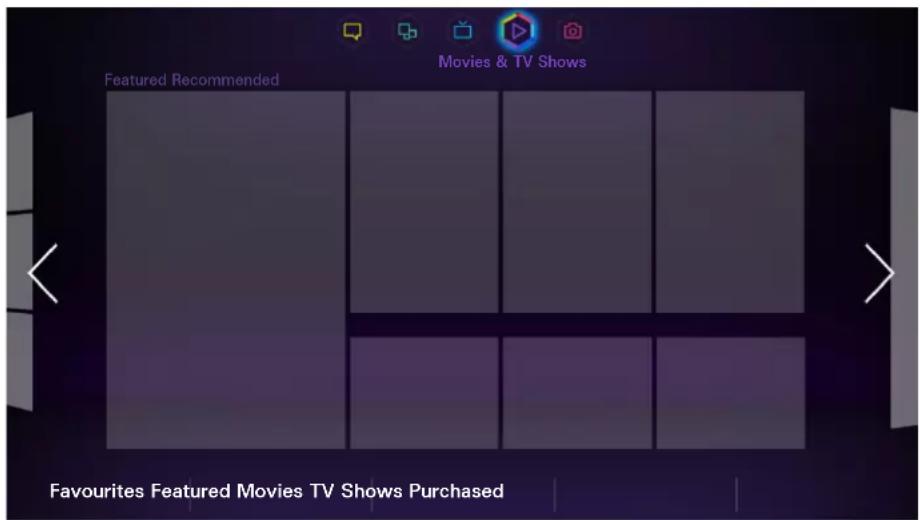 SAMSUNG UA55F8000AL - Movies & TV Shows - 1