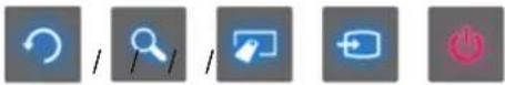 SAMSUNG UA55H6300AK - Displaying Hidden Icons When Using Smart Hub - 2