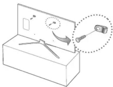 SAMSUNG UA55K5570AU - Preventing the TV from falling - 1