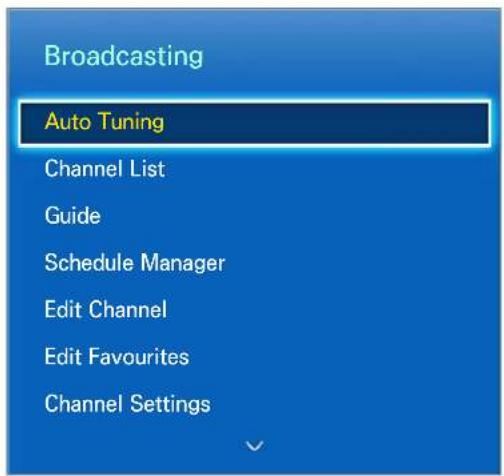 SAMSUNG UA46F7500DK - Auto Tuning - 1