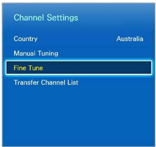SAMSUNG UA46F7500DK - Analogue Screen Calibration - 1