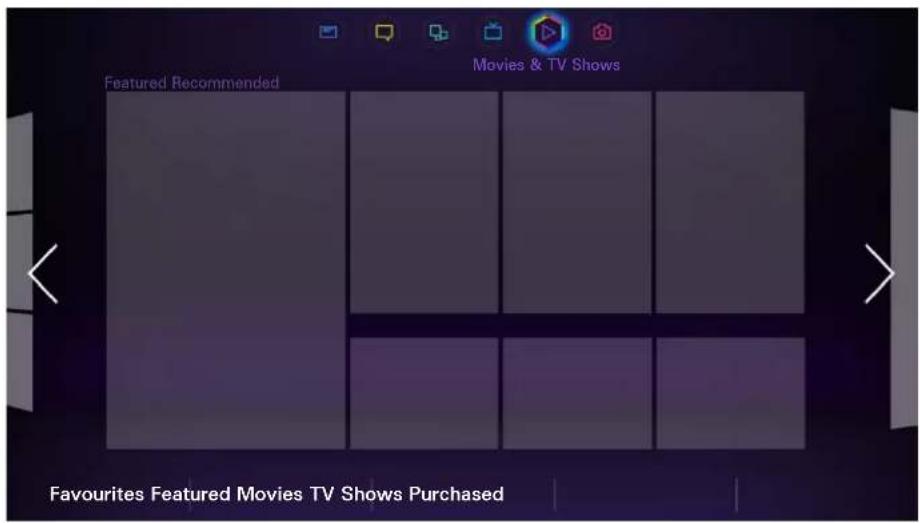 SAMSUNG UA46F7500DK - Movies & TV Shows - 1