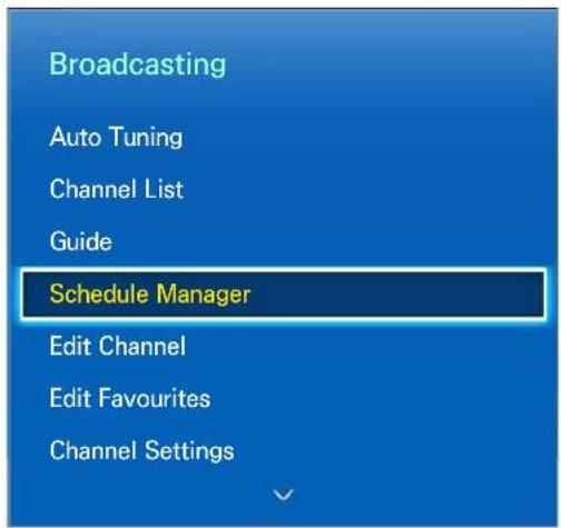 SAMSUNG UA55F7500DK - Schedule Recording - 1