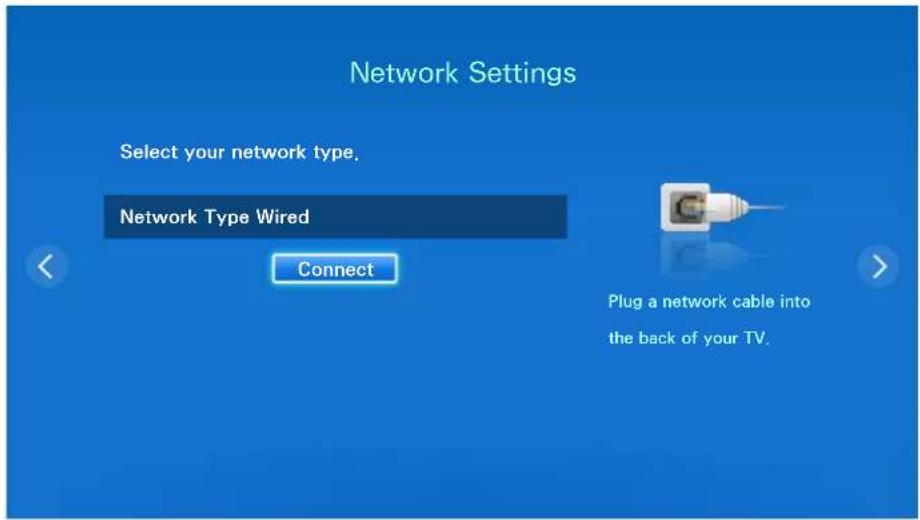 SAMSUNG UA55F7500DK - Manual Wired Network Setup - 1