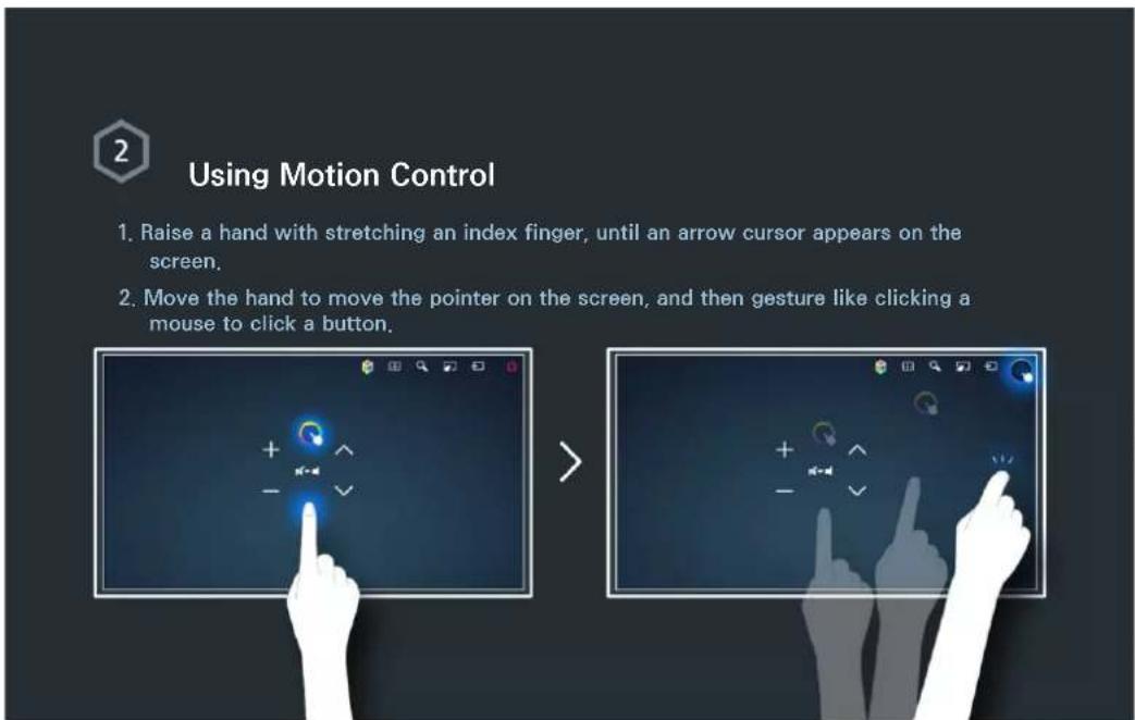SAMSUNG UA32H5570AU - Setting up Motion Control - 2