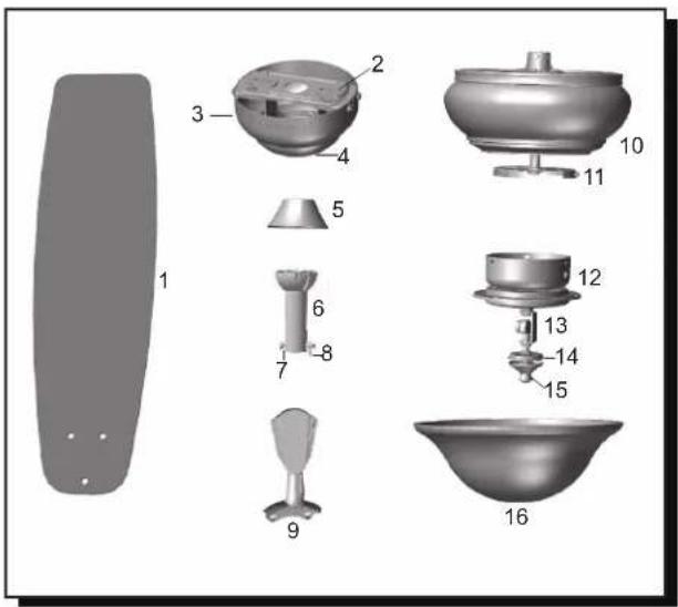 HONEYWELL Elston 10290 - PACKAGE CONTENTS - 1