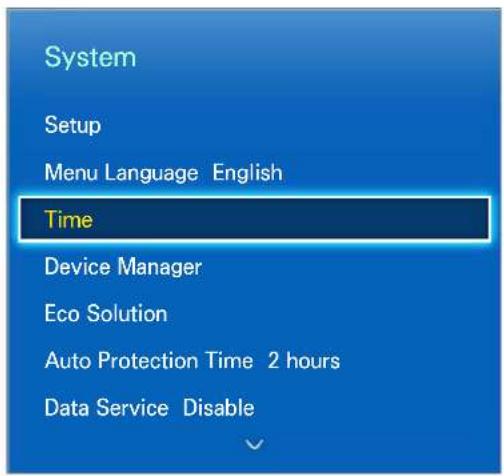 SAMSUNG UA55F7500BL - Clock and Timer - 1