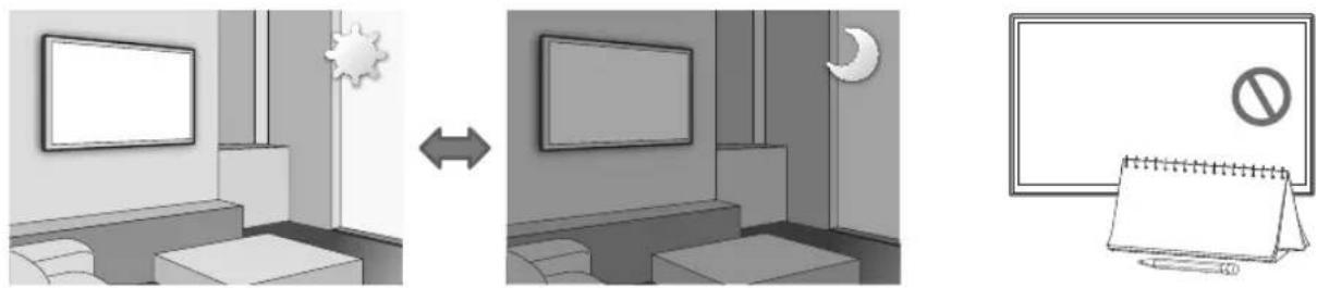 SAMSUNG UA40MU7000K - Eco Sensor and screen brightness - 1