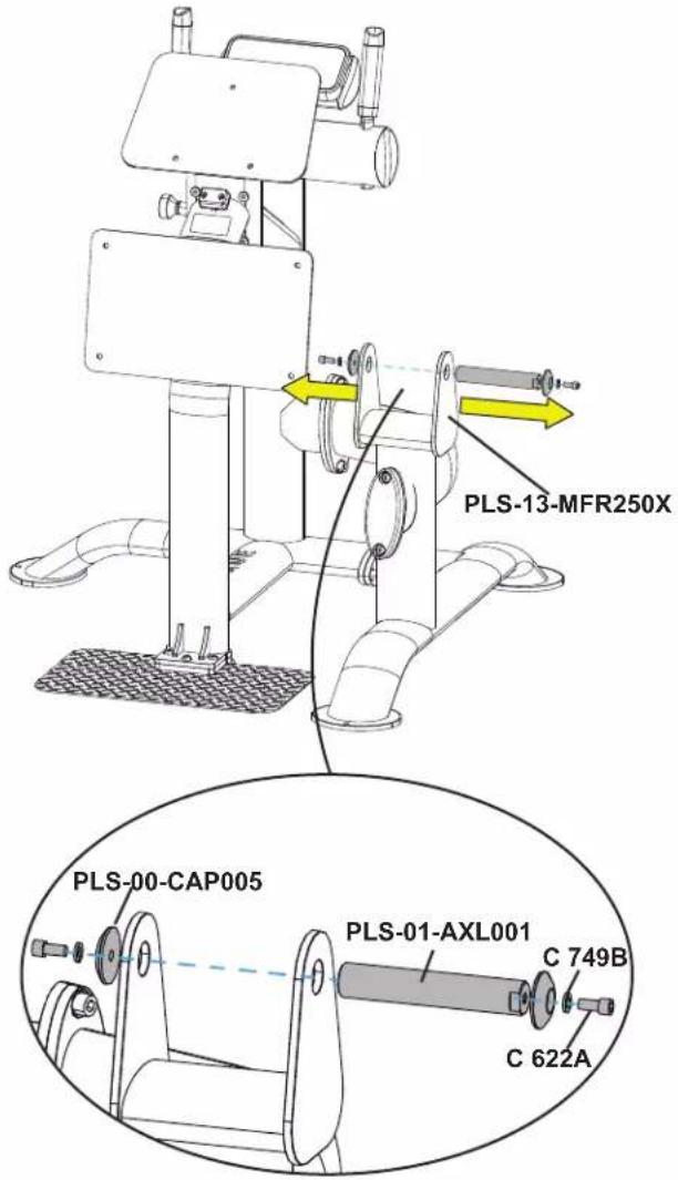 True PLS1300 - STEP 3—ASSEMBLE ARM ASSEMBLY TO SIDE FRAME ASSEMBLY - 3