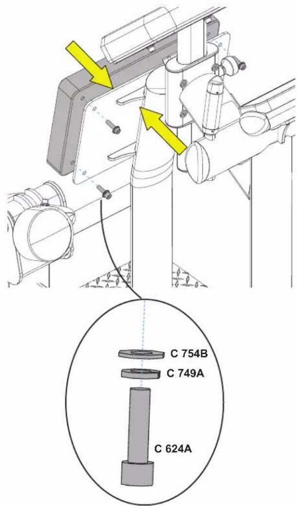 True PLS1300 - STEP 5—ATTACH PADS TO MAIN FRAME AND ANKLE ASSEMBLY - 3