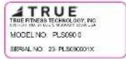 True PLS0900 - WARNING AND INTENDED USE LABELS - 10