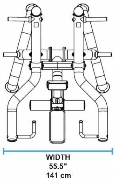 True PLS0900 - DIMENSIONS AND WEIGHTS - 1