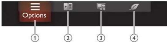 PHILIPS 32PFL4509C - Using Options menu - 2