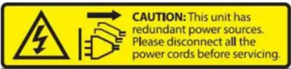 Supermicro SuperServer SYS-211GT-HNTR - Power Disconnection Warning - 2