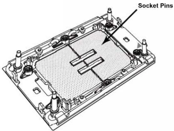 Supermicro SuperServer SYS-211GT-HNTR - Preparing the CPU Socket for Installation - 3