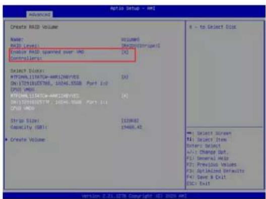 Supermicro SuperServer SYS-211GT-HNTR - Enabling NVMe RAID - 9