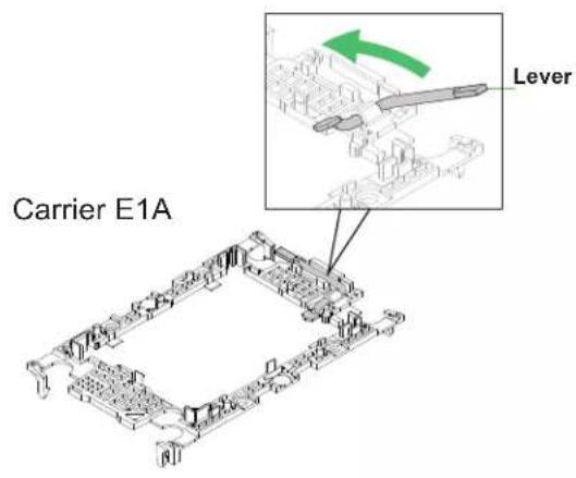 Supermicro SuperBlade SBI-421E-5T3N - Assembling the Process Carrier Assembly - 3