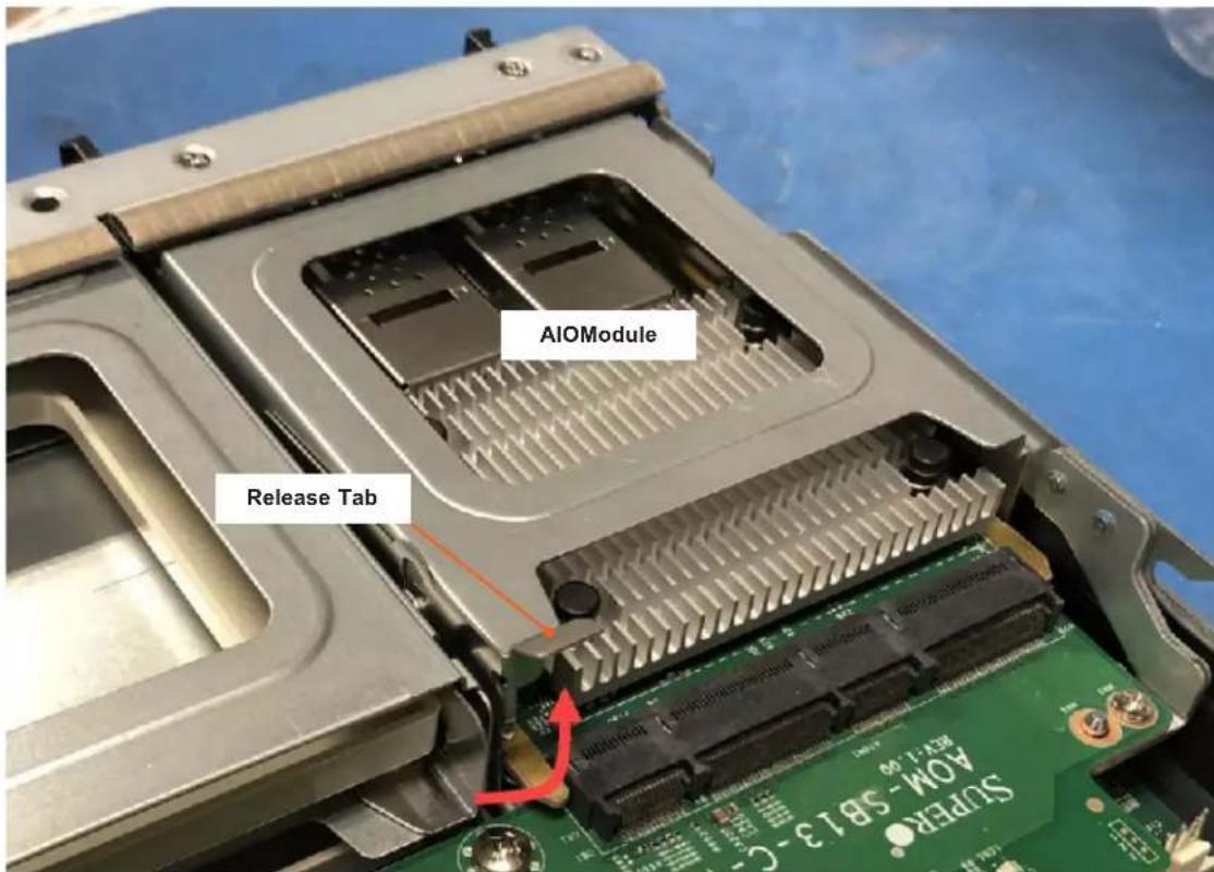 Supermicro SuperBlade SBI-421E-5T3N - AIOM - 1