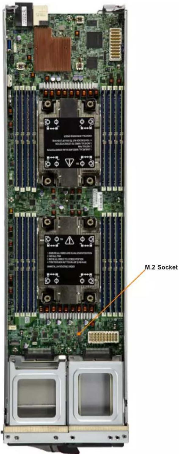Supermicro SuperBlade SBI-421E-5T3N - M.2 Solid State Drives - 1