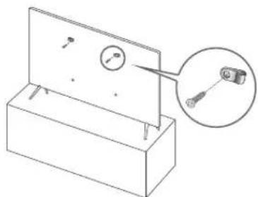 SAMSUNG UA82NU8000G - Preventing the TV from falling - 2