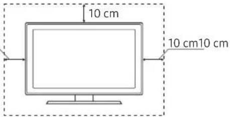 SAMSUNG QA65Q6FNAG - Providing proper ventilation for your TV - 1