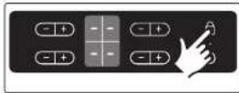 SAMSUNG CTR464NB01 - Locking and unlocking the control panel - 1