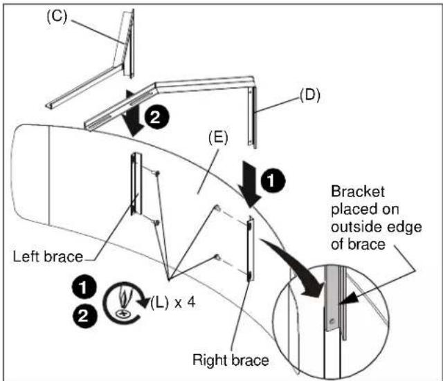 EPSON AN2WA100 - Attaching Valence - 1